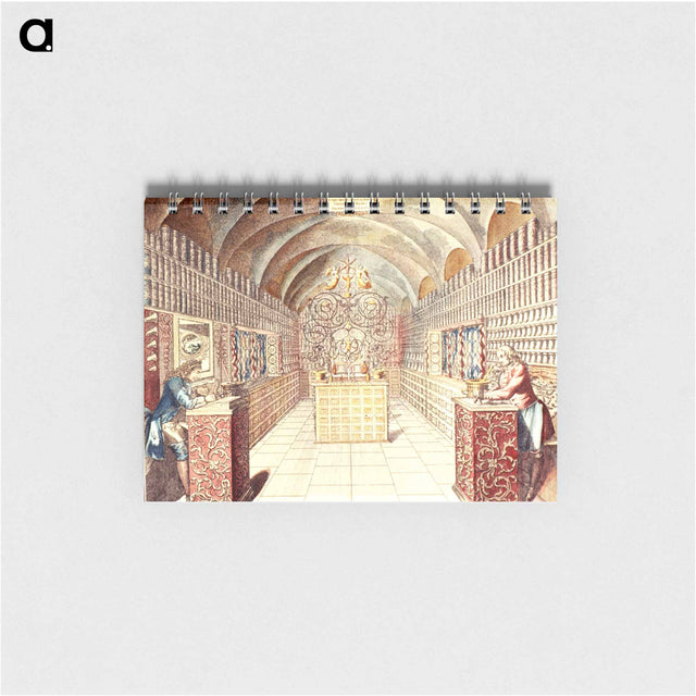 アートメモ帳-Officina Pharmaceutica Dietericiana ad Insigne Stellae Aureae
 - 国立医学図書館 Memo.
