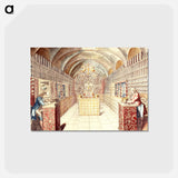 アートポストカード-Officina Pharmaceutica Dietericiana ad Insigne Stellae Aureae
 - 国立医学図書館 Postcard.