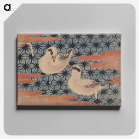 アートパネル-Album of Sketches by Katsushika Hokusai and His Disciples - 葛飾 北斎 Canvas.