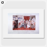 アートポスター-Remarkable Event of the Deliverance of Four Living and One Dead Child, Kniertje
 - 国立医学図書館 Poster.