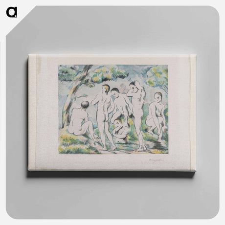 アートパネル-The Small Bathers
 - バーンズ・コレクション Canvas.