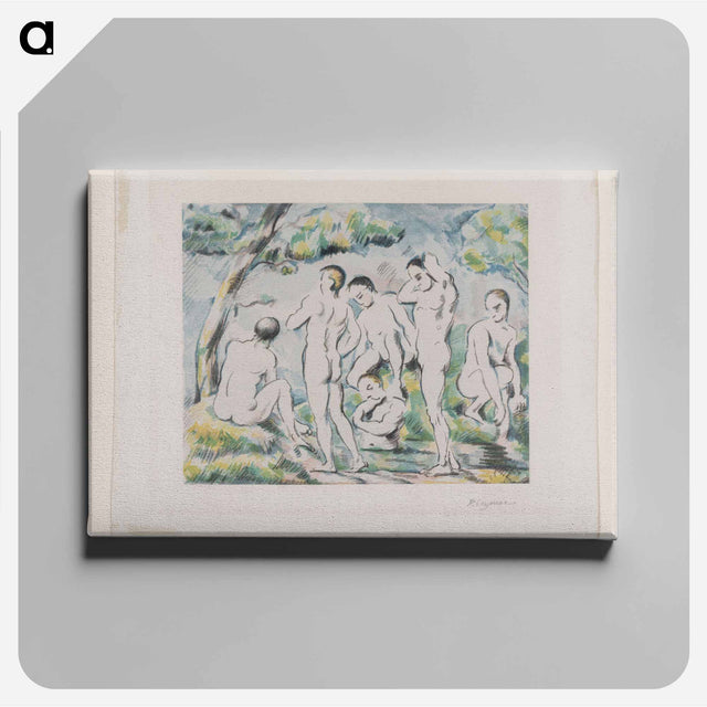 アートパネル-The Small Bathers
 - バーンズ・コレクション Canvas.
