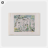 アートポストカード-The Small Bathers
 - バーンズ・コレクション Postcard.