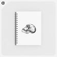 アートメモ帳-Skull from Voyages and Adventures in Equatorial Africa
 - 大英図書館 Memo.