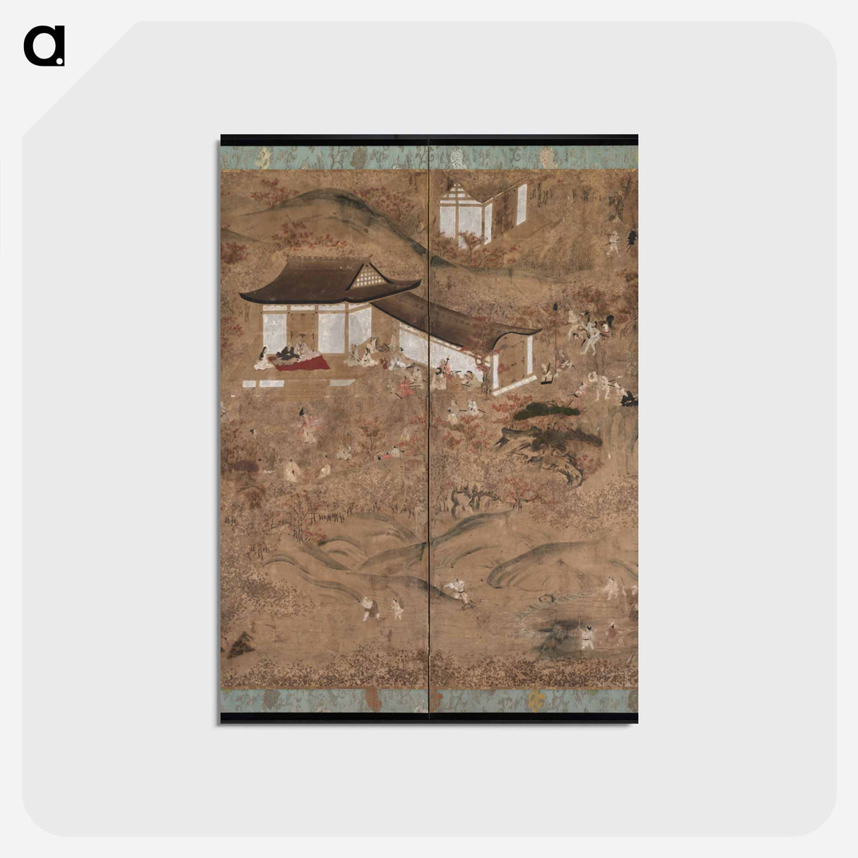 アートポストカード-Autumn in the Mountains
 - クリーブランド美術館 Postcard.