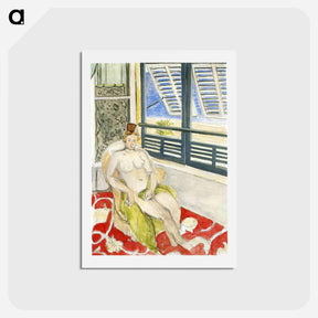 アートポストカード-Nude - アンリ マティス Postcard.