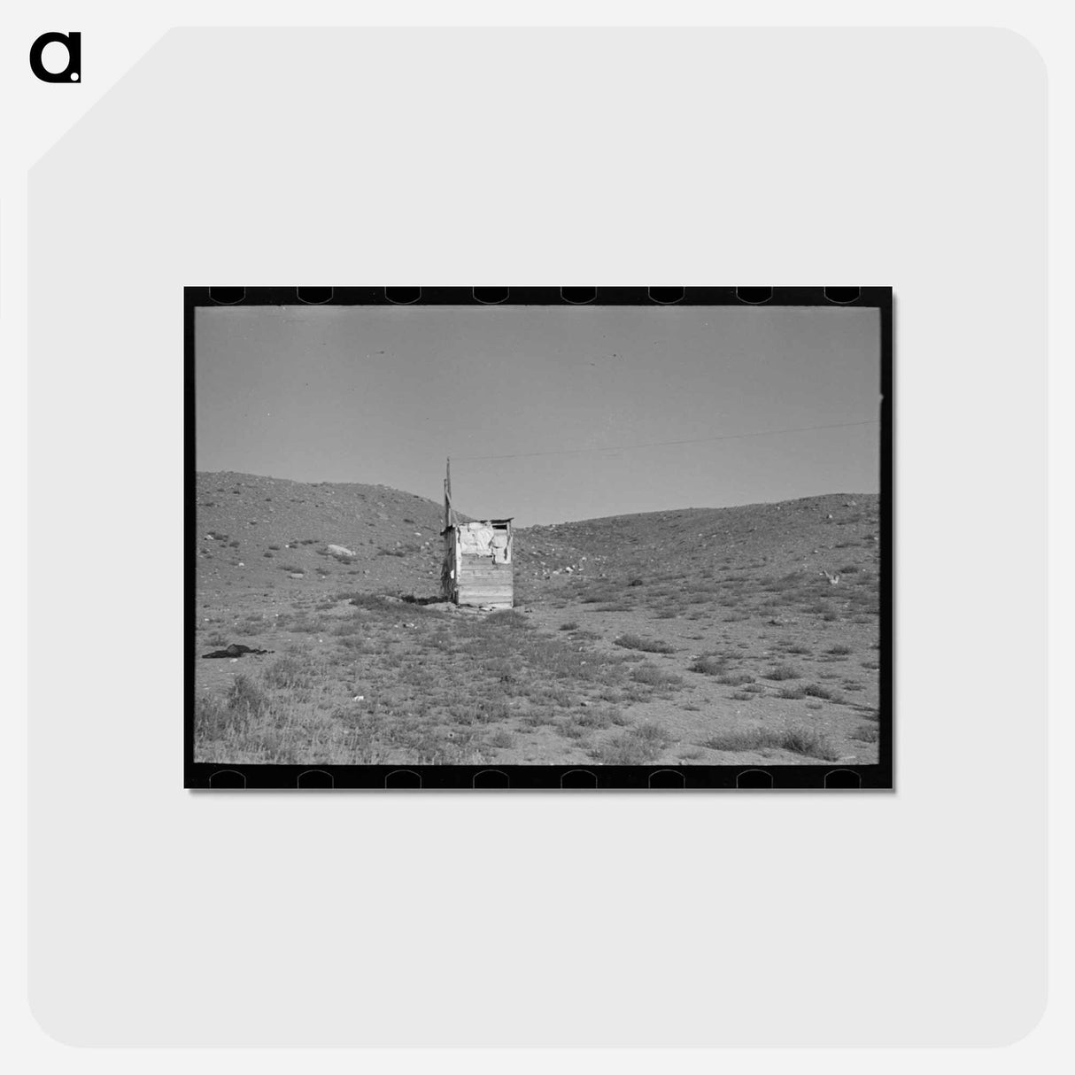 アートポストカード-Solitude
 - ラッセル リー Postcard.
