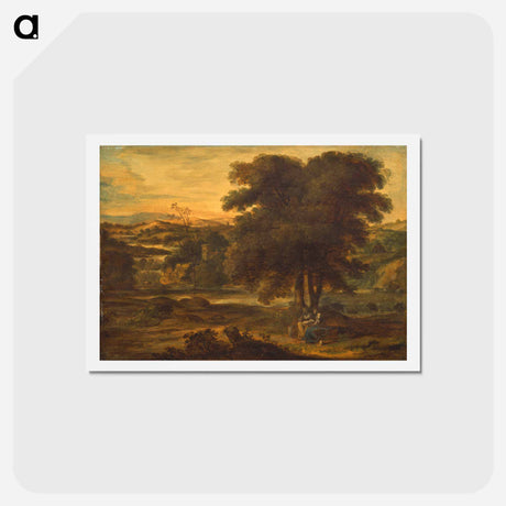 アートポストカード-Classical Landscape
 - イェール大学アートギャラリー Postcard.