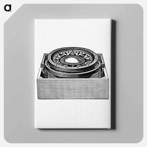 アートパネル-Mariner's Compass from Advanced Geography
 - 大英図書館 Canvas.