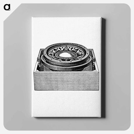 アートパネル-Mariner's Compass from Advanced Geography
 - 大英図書館 Canvas.