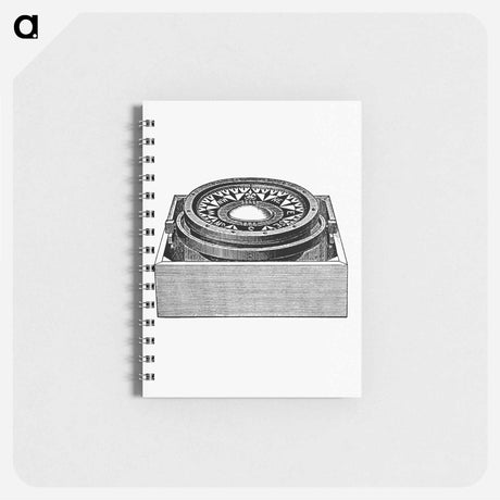 アートメモ帳-Mariner's Compass from Advanced Geography
 - 大英図書館 Memo.