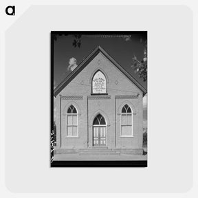 アートポストカード-Church of Latter Day Saints, Santa Clara
 - ラッセル リー Postcard.