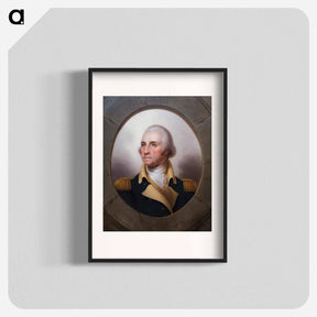 アートポスター-George Washington by Rembrandt Peale
 - セントルイス美術館 Poster.