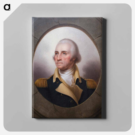 アートパネル-George Washington by Rembrandt Peale
 - セントルイス美術館 Canvas.