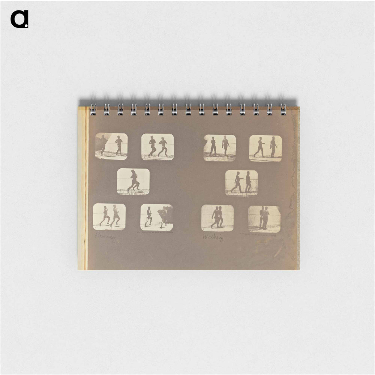 アートメモ帳-Running. Walking
 - エドワード マイブリッジ Memo.