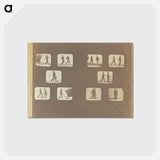 アートポストカード-Running. Walking
 - エドワード マイブリッジ Postcard.