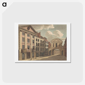 アートポストカード-Middle Temple Gate
 - イェール大学アートギャラリー Postcard.