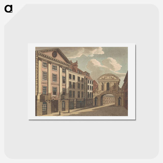 アートポストカード-Middle Temple Gate
 - イェール大学アートギャラリー Postcard.