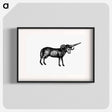 アートポスター-Victorian Goat Engraving
 - 大英図書館 Poster.