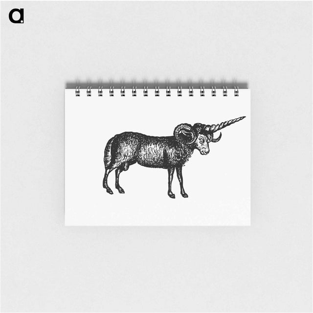 アートメモ帳-Victorian Goat Engraving
 - 大英図書館 Memo.
