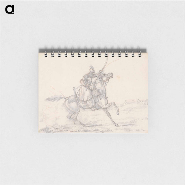 アートメモ帳-Scraps, no. 33: Mounted Mameluke Brandishing a Sword
 - イェール大学アートギャラリー Memo.