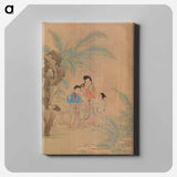 アートパネル-Three Figures in Landscape
 - バーンズ・コレクション Canvas.