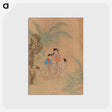 アートポストカード-Three Figures in Landscape
 - バーンズ・コレクション Postcard.