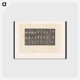 アートポストカード-Woman Dressing
 - エドワード マイブリッジ Postcard.