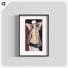 アートポスター-The Transparent Blouse - アンリ マティス Poster.