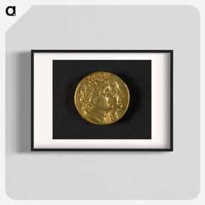 アートポスター-Oktodrachm with Ptolemy and Berenike
 - セントルイス美術館 Poster.