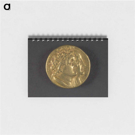 アートメモ帳-Oktodrachm with Ptolemy and Berenike
 - セントルイス美術館 Memo.