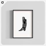 アートポスター-Shooting Boot
 - 大英図書館 Poster.