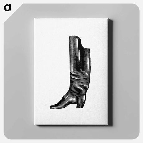 アートパネル-Shooting Boot
 - 大英図書館 Canvas.