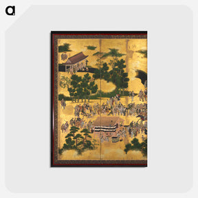 アートポストカード-Horse Race at the Kamo Shrine
 - クリーブランド美術館 Postcard.
