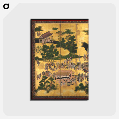 アートポストカード-Horse Race at the Kamo Shrine
 - クリーブランド美術館 Postcard.