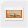 アートポストカード-Yachts of the S.F.Y.C. at Rolling Mill Point
 - エドワード マイブリッジ Postcard.