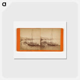 アートポストカード-Yachts of the S.F.Y.C. at Rolling Mill Point
 - エドワード マイブリッジ Postcard.