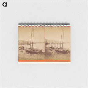 アートメモ帳-Yachts of the S.F.Y.C. at Rolling Mill Point
 - エドワード マイブリッジ Memo.