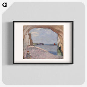 アートポスター-Étretat, La Voile Rouge - アンリ マティス Poster.