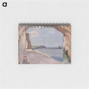 アートメモ帳-Étretat, La Voile Rouge - アンリ マティス Memo.