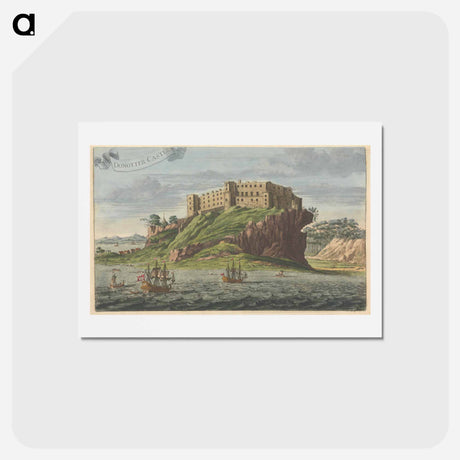 アートポストカード-Donotter Castle
 - イェール大学アートギャラリー Postcard.