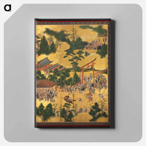 アートパネル-Horse Race at the Kamo Shrine
 - クリーブランド美術館 Canvas.