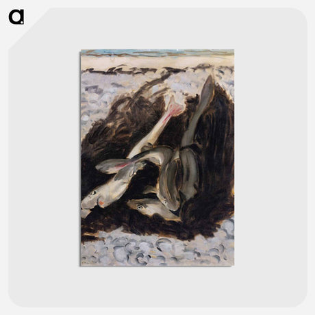 アートポストカード-Chiens De Mer - アンリ マティス Postcard.