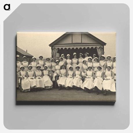 アートパネル-Day Nurses, King George Military Hospital
 - 国立医学図書館 Canvas.