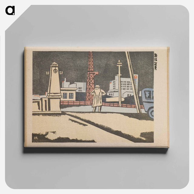 アートパネル-Shinjuku at Night
 - セントルイス美術館 Canvas.