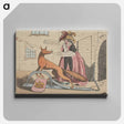 アートパネル-Fox in a Trap & The Constitution Preserved
 - イェール大学アートギャラリー Canvas.