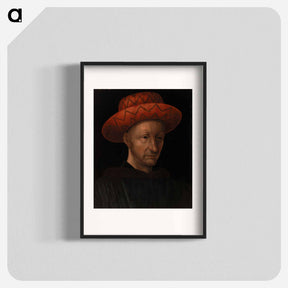 アートポスター-Portrait of Charles VII
 - バーンズ・コレクション Poster.