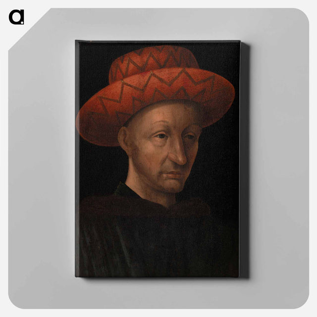 アートパネル-Portrait of Charles VII
 - バーンズ・コレクション Canvas.