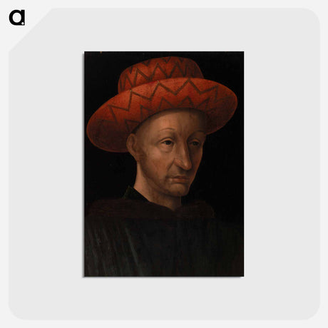 アートポストカード-Portrait of Charles VII
 - バーンズ・コレクション Postcard.