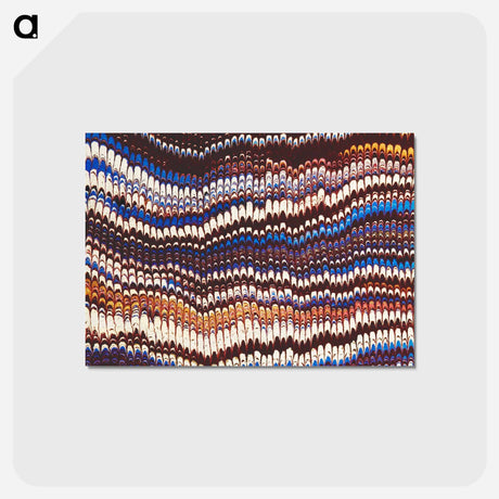 アートポストカード-Decorative Paper, Histoire de Déols et de Châteauroux
 - 大英図書館 Postcard.